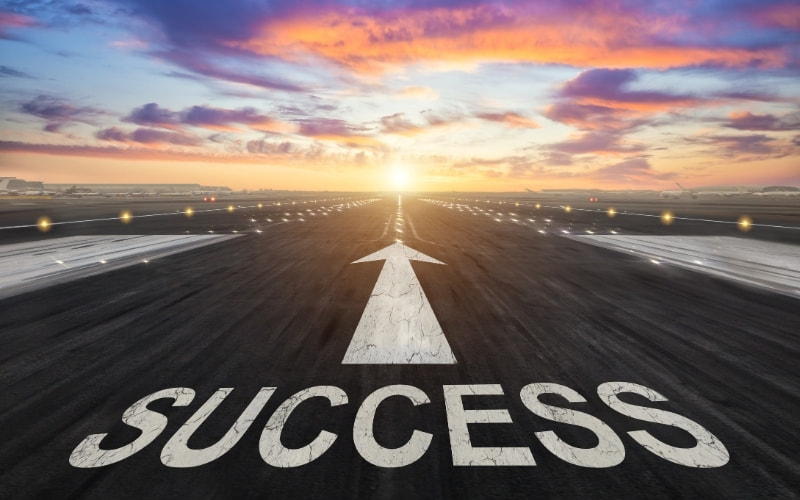 Thành công không có một mốc thời gian chung