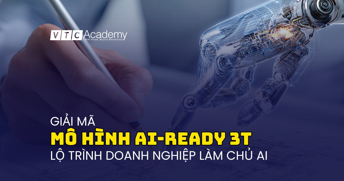 Mô hình AI-Ready 3T: Lộ trình triển khai AI chiến lược cho MỌI quy mô doanh nghiệp