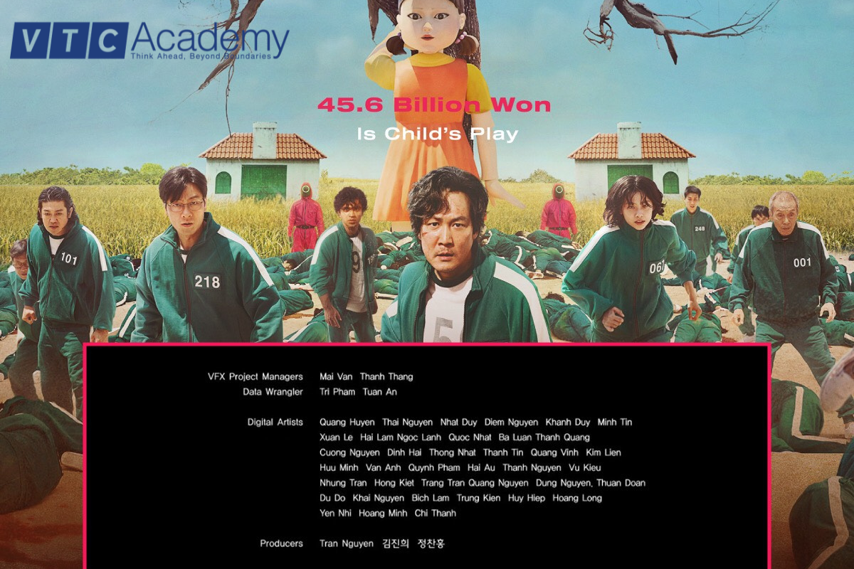 Squid Game có thiết kế 3D bởi người Việt