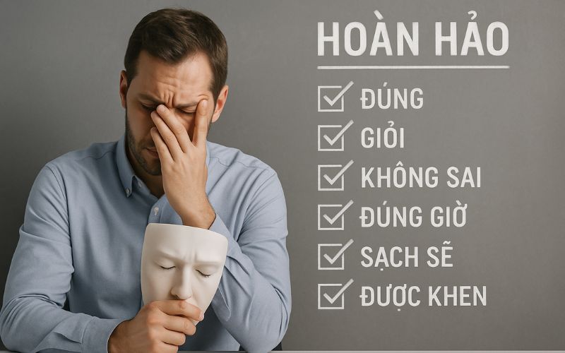 Gốc rễ tâm lý của sự cầu toàn tiêu cực