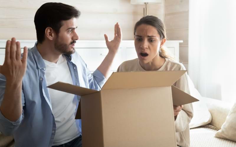 Hàng hóa lỗi dẫn đến mất niềm tin của khách hàng