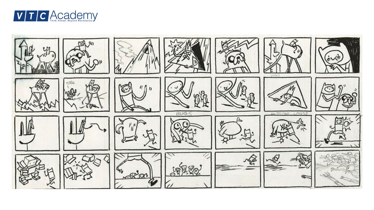 story-board-adventure-time