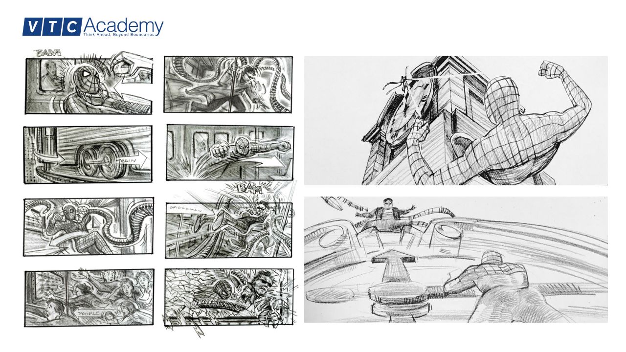 story-board-spider-man-2