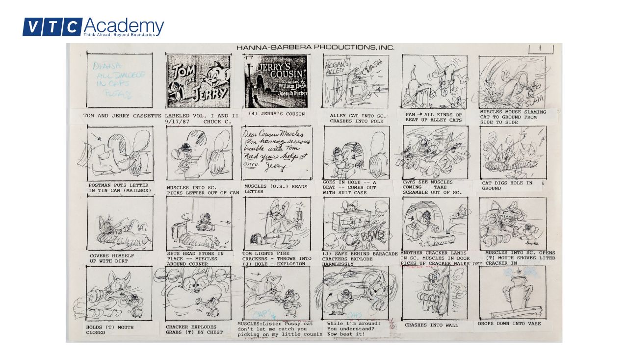 story-board-tom-and-jerry