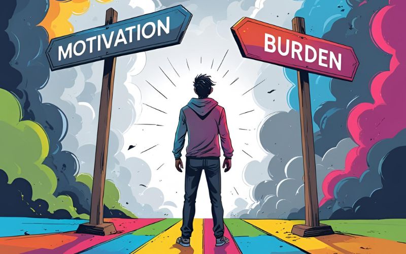 Từ động lực đến gánh nặng: Một ranh giới mong manh