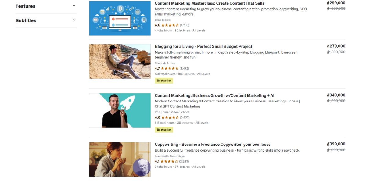udemy-cung-co-nhieu-khoa-hoc-ve-content-marketing-khac