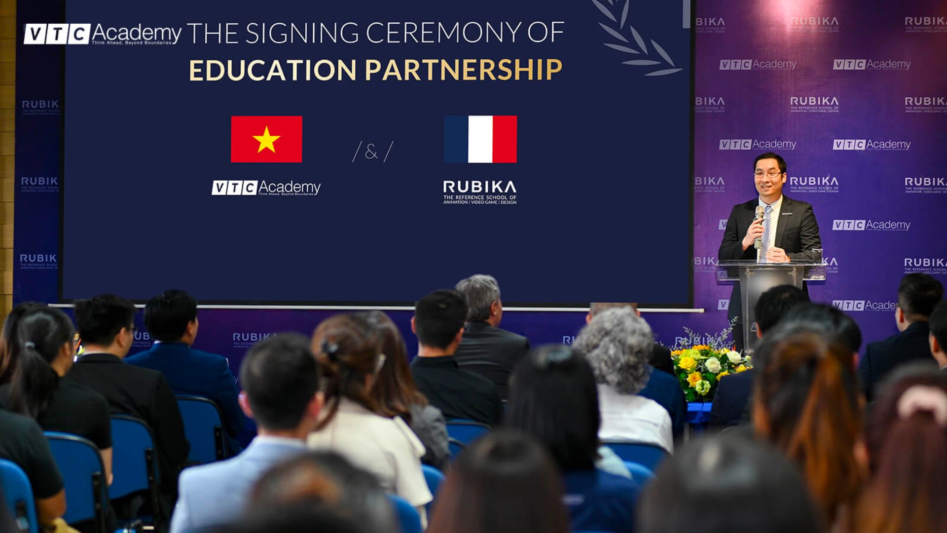 Lễ ký kết VTC Academy và RUBIKA