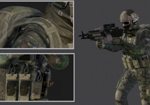 ADVANCED 3D MODELING FOR GAMES & CINEMATICS